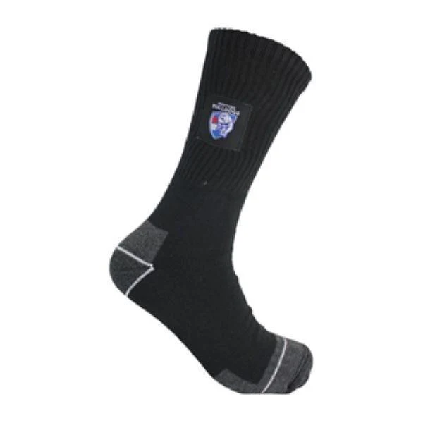 AFL Mens Work Socks Two Pack - Western Bulldogs - Image 2