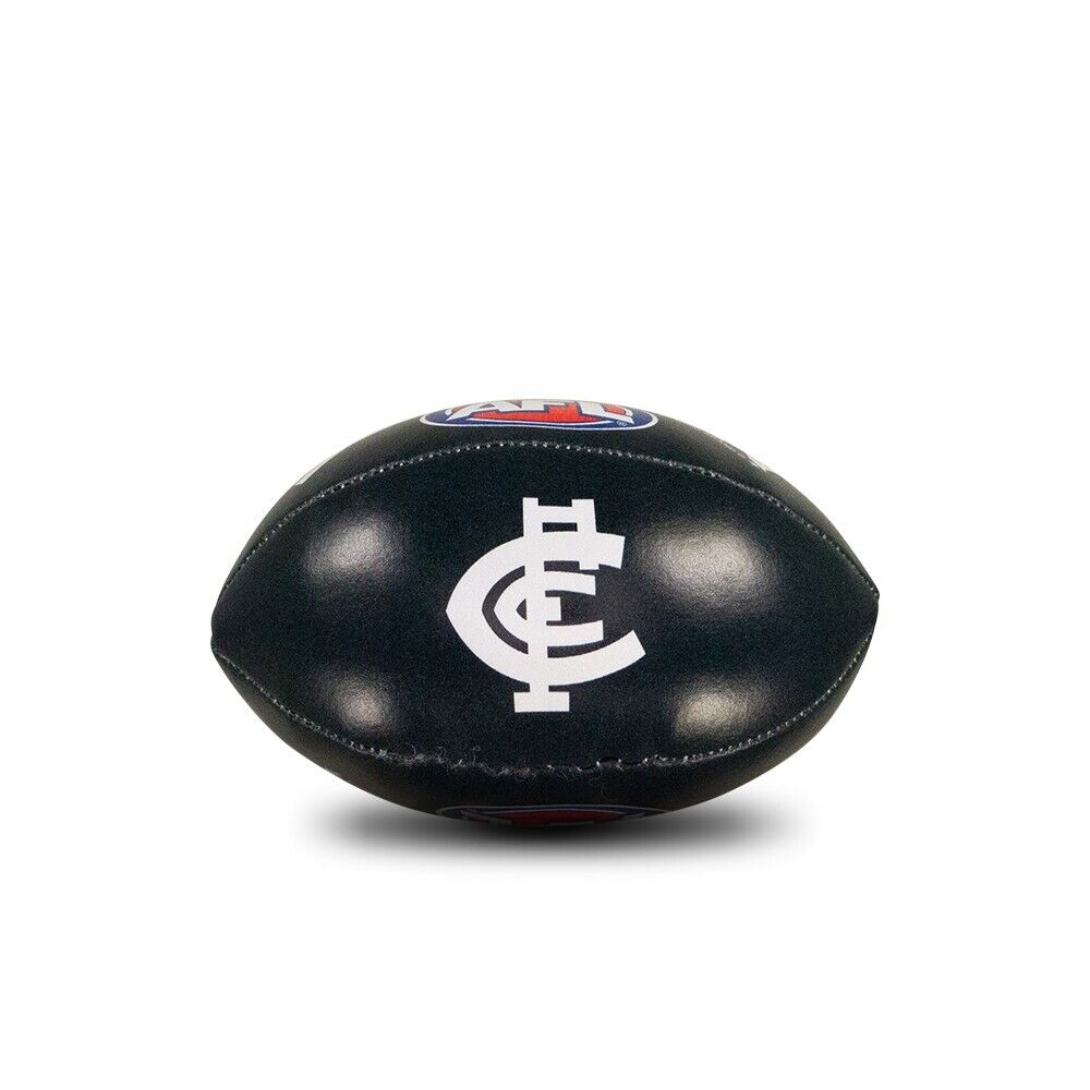 AFL Mini Supporter Sponge Football - Carlton Blues - Ball - Image 2
