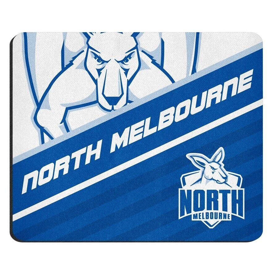 AFL Mouse Mat - North Melbourne Kangaroos - Mouse Pad - 22cm x 19cm - Image 2