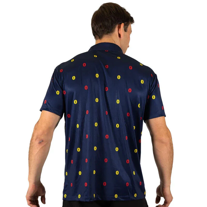 AFL 'Mulligan' Golf Polo - Adelaide Crows - Adult - Mens - Polo - Image 2