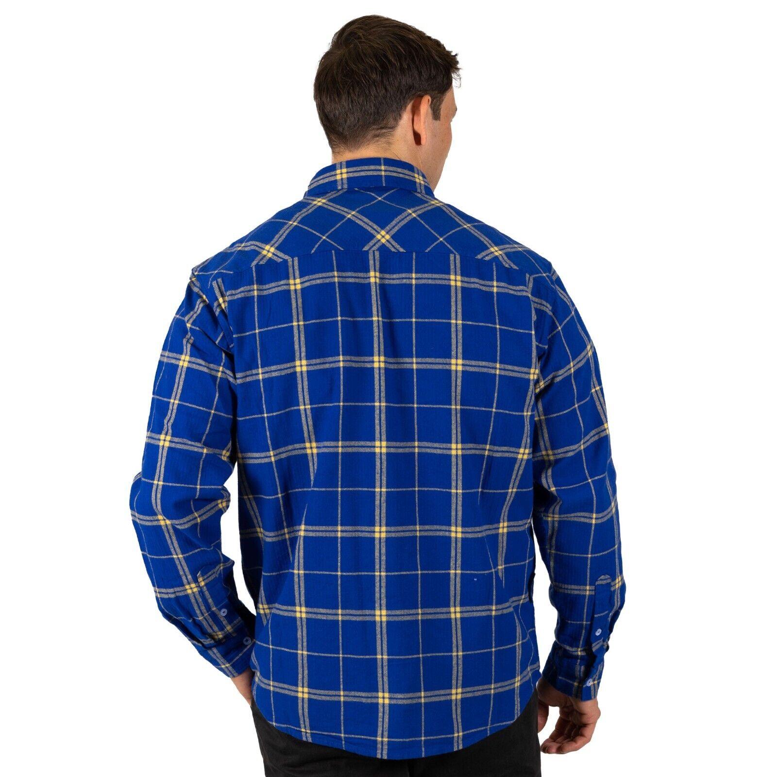 AFL 'Mustang' Flannel Polo - West Coast Eagles - Flanno Shirt - Flannelette - Image 2