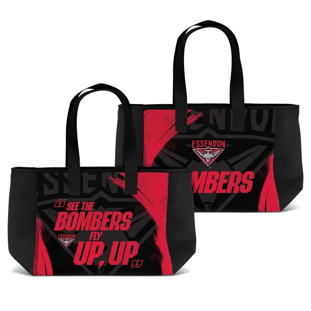AFL Neoprene Carry Bag - Essendon Bombers - Zip Opening - Image 2