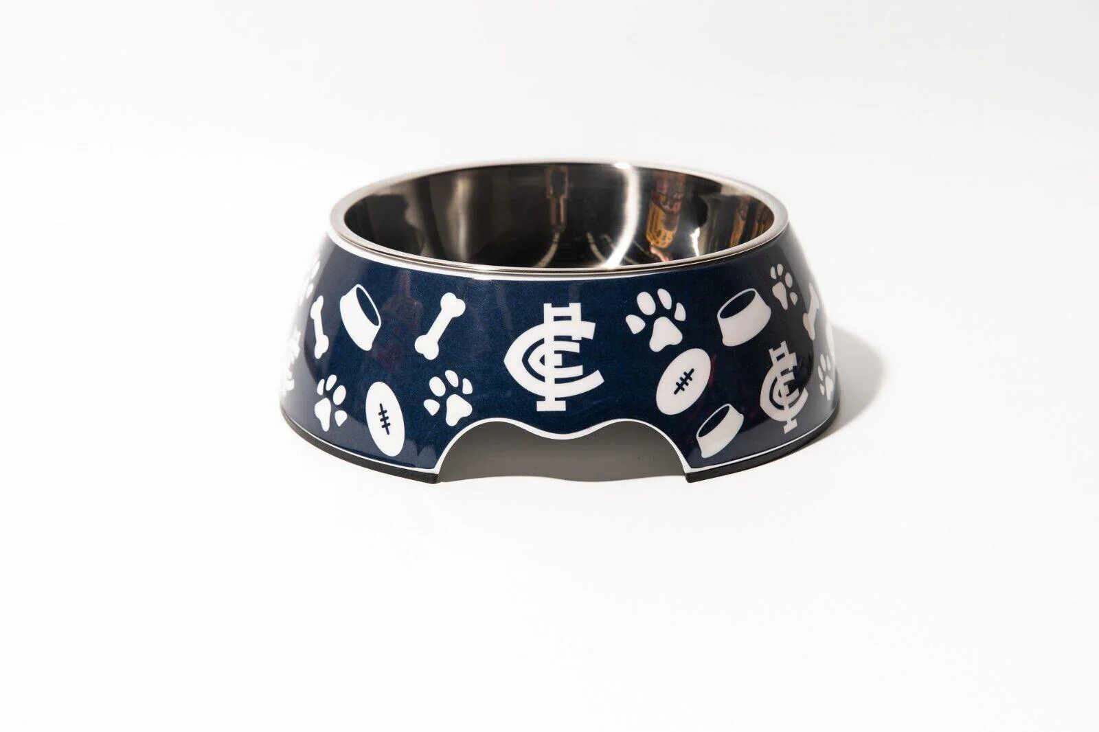 AFL Pet Bowl - Carlton Blues - Food Water - Dog Cat - Image 2