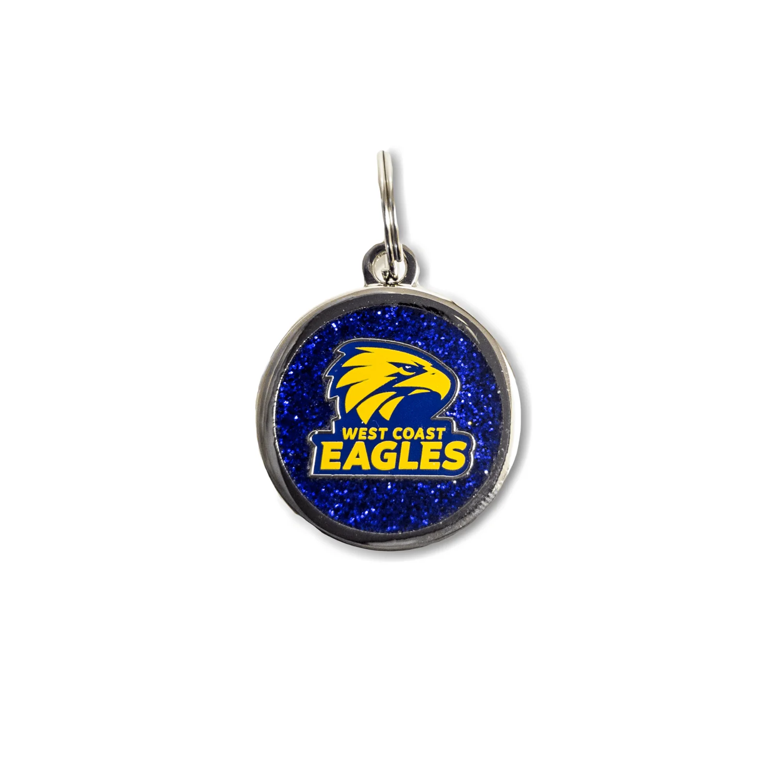 AFL Pet ID Tag - West Coast Eagles - Engravable - 25mm diameter