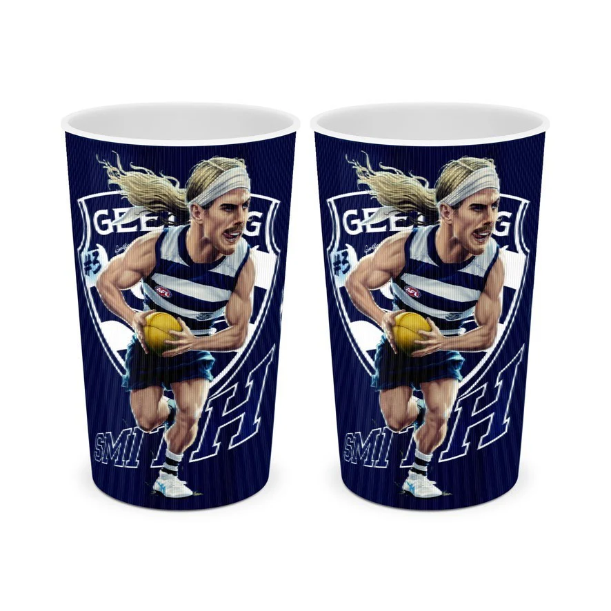 AFL Player Lenticular Tumbler - Bailey Smith - Geelong Cats - Cup