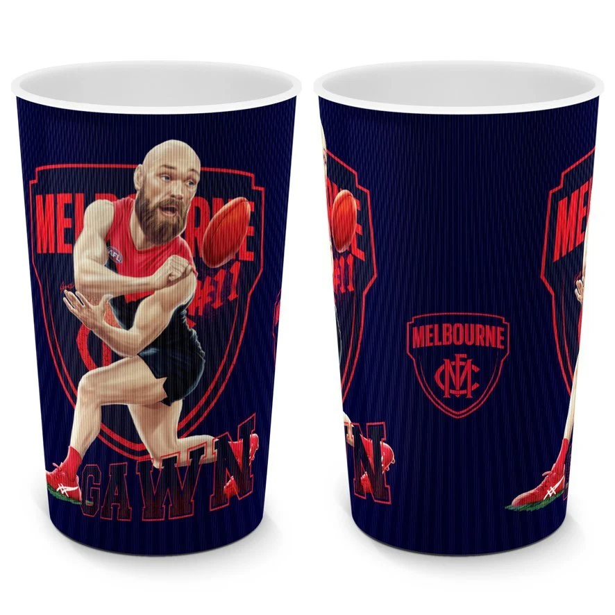 AFL Player Lenticular Tumbler - Max Gawn - Melbourne Demons - Cup - Image 2