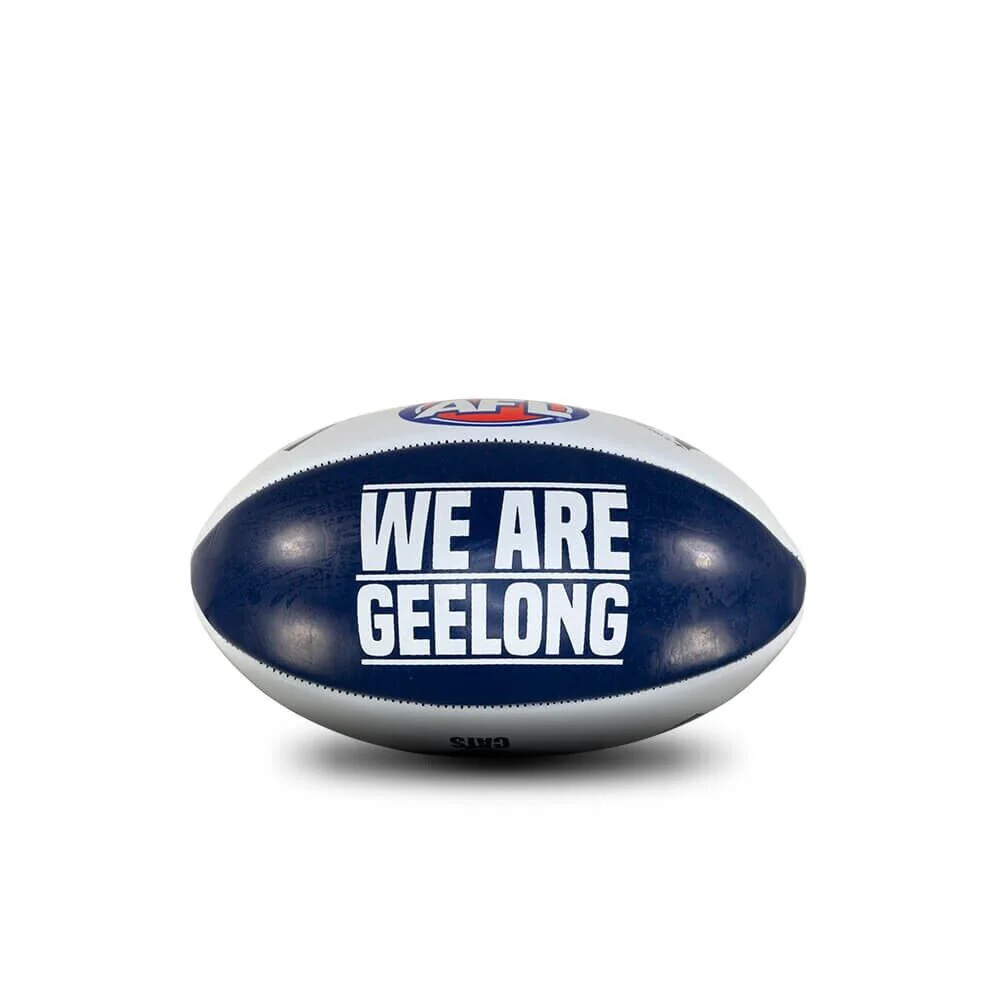 AFL PVC Mascot Football - Geelong Cats - 20cm Ball - Image 2
