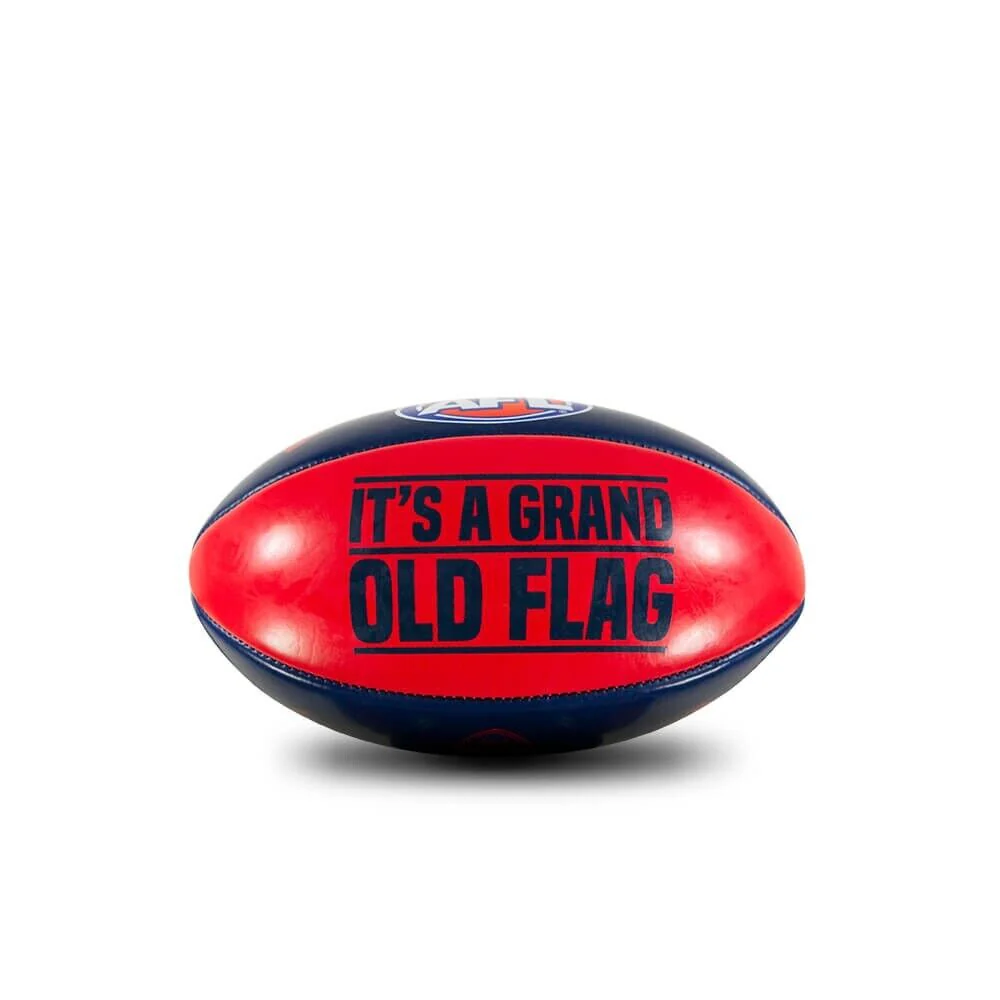 AFL PVC Mascot Football - Melbourne Demons - 20cm Ball - Image 2