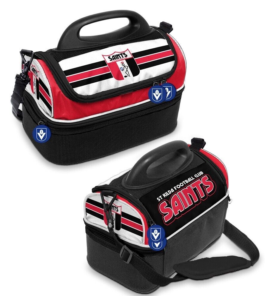 AFL Retro Dome Cooler Bag - St Kilda Saints - Insulated - Lunch Box
