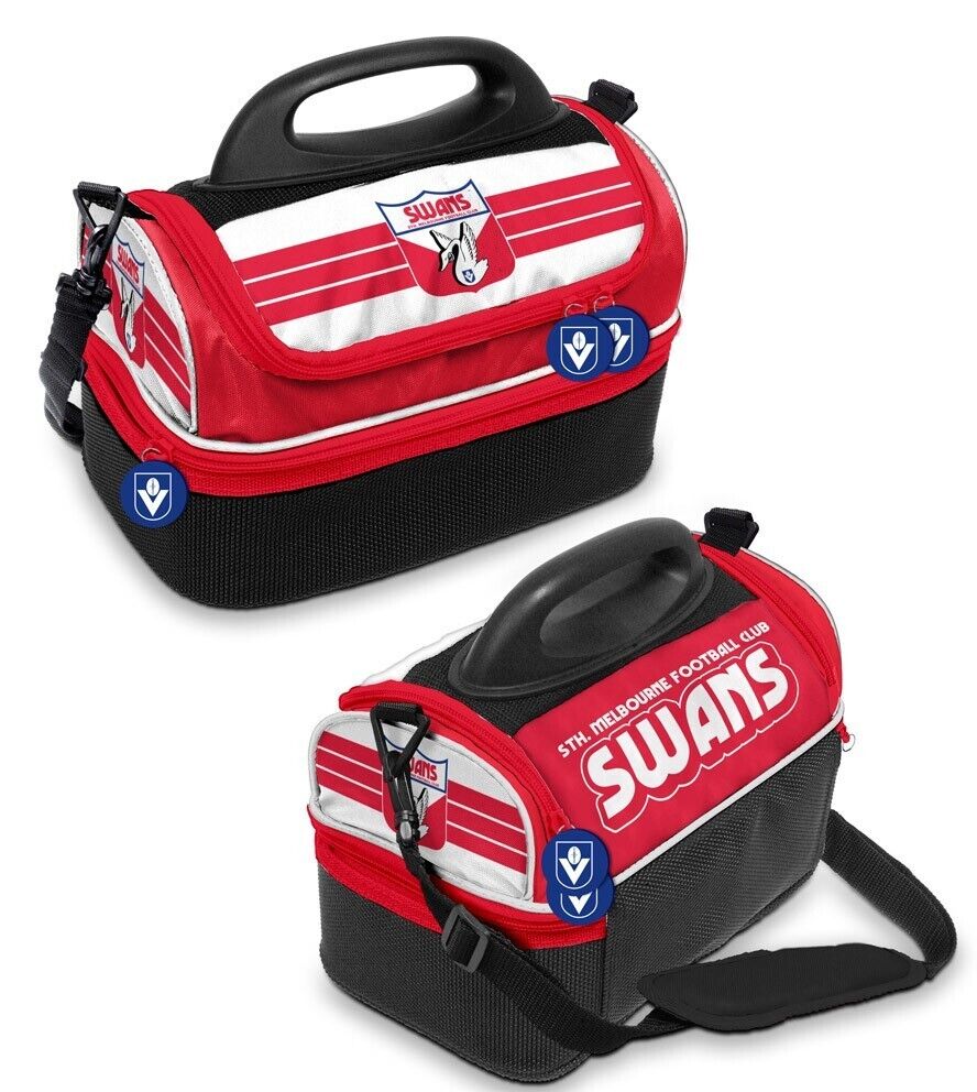 AFL Retro Dome Cooler Bag - Sydney Swans - Insulated - Lunch Box - Image 2