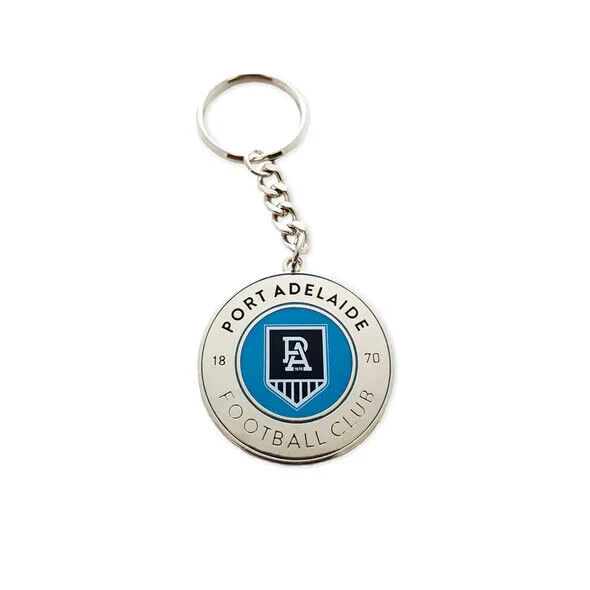 AFL Round Key Ring - Port Adelaide Power - Keyring - Aussie Rules - TROFE - Image 2