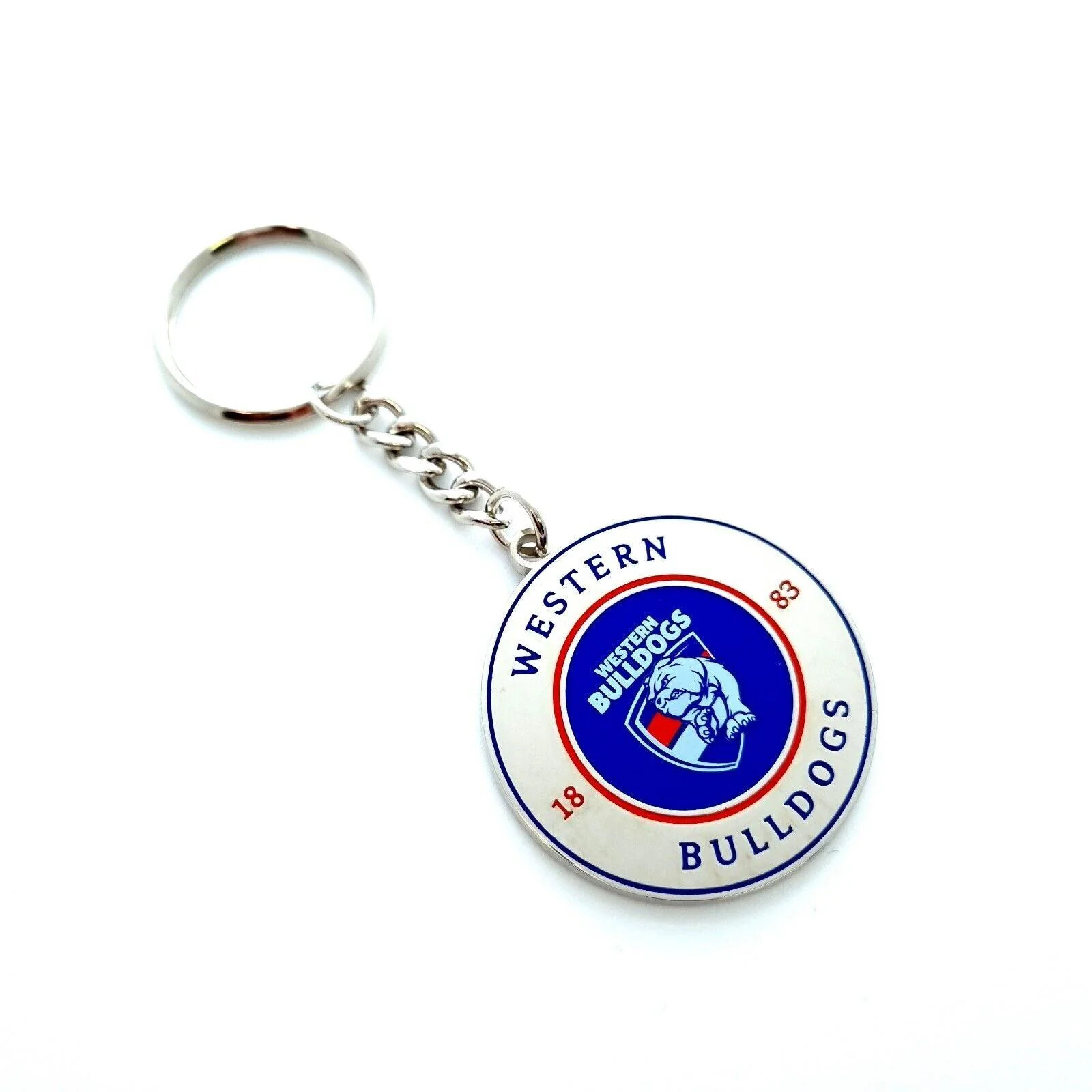 AFL Round Key Ring - Western Bulldogs - Keyring - Aussie Rules - TROFE - Image 2