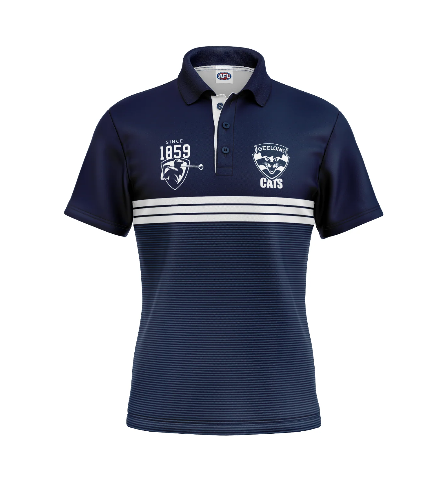 AFL 'Sandman' Golf Polo - Geelong Cats - Adult - Mens - Polo