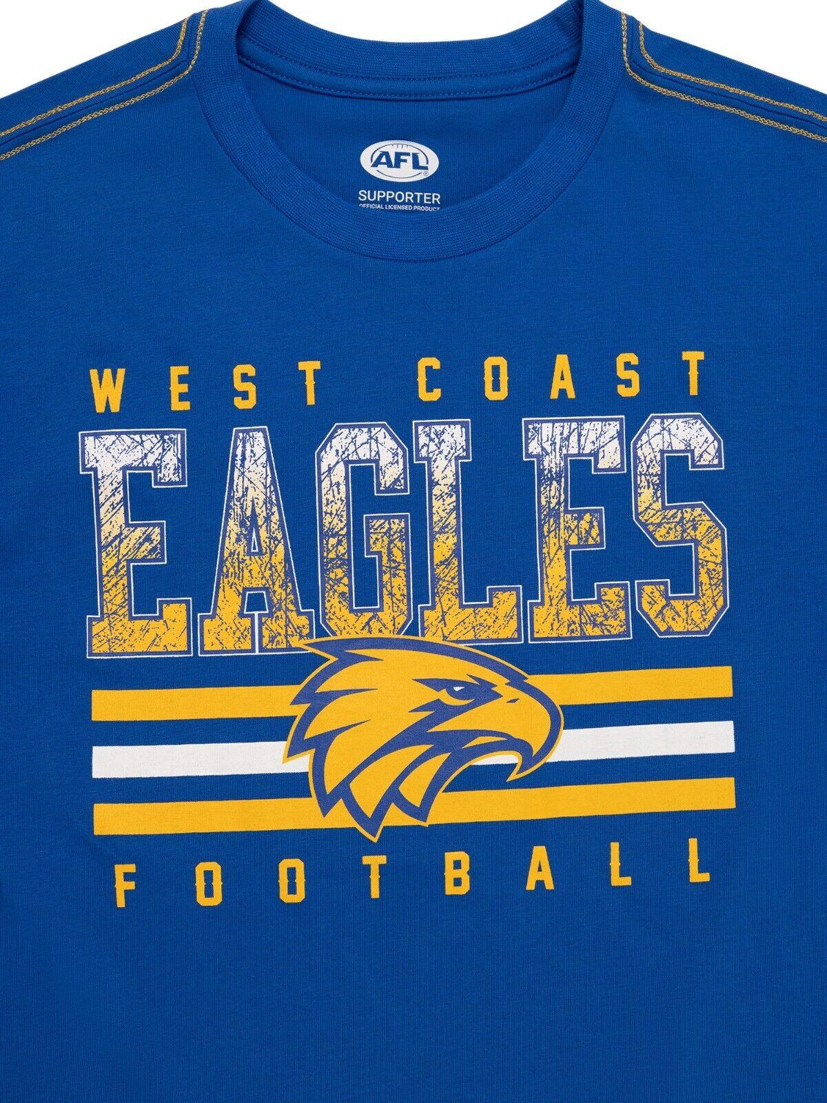AFL Sketch Tee - West Coast Eagles - Youth- Kids - T-Shirt - Image 2