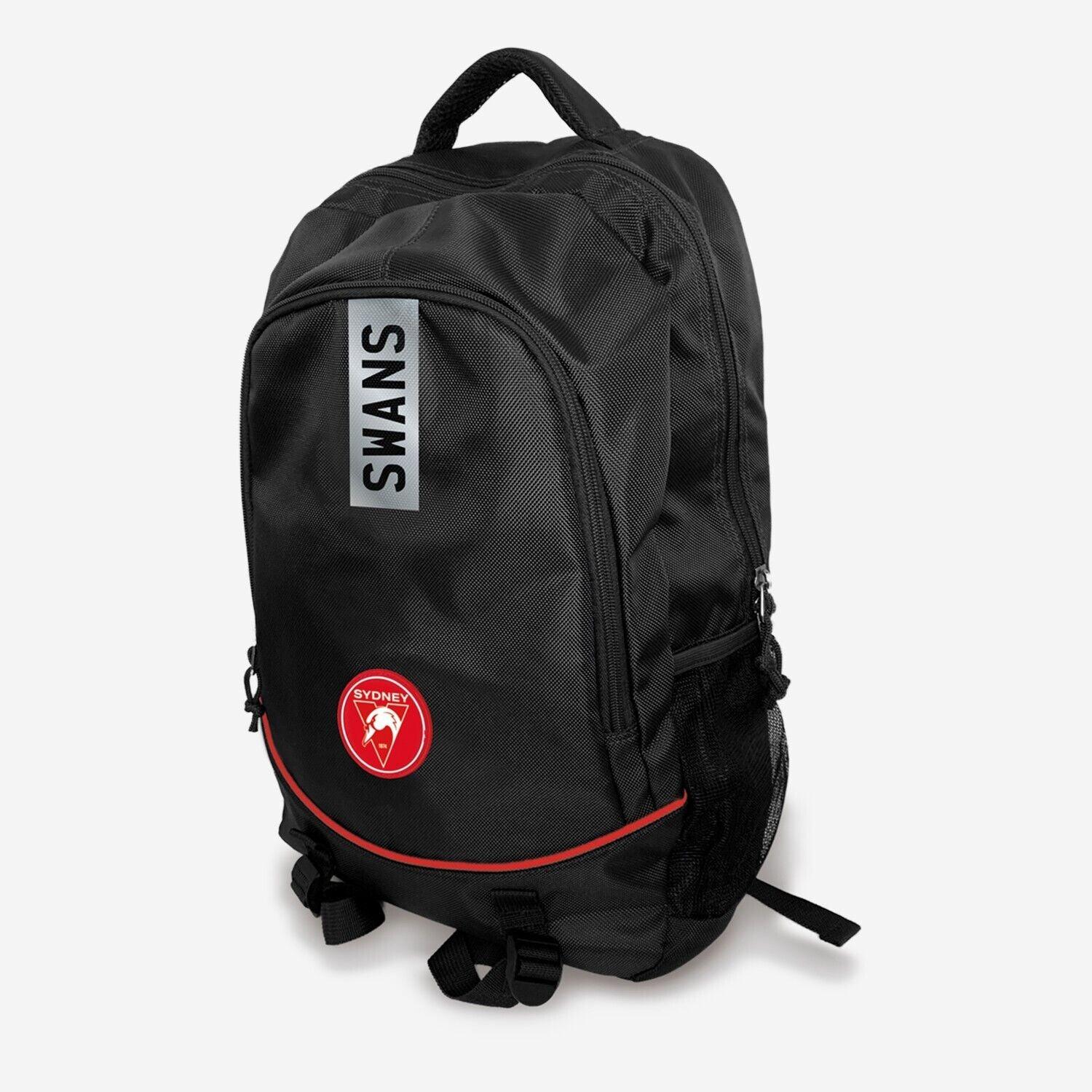AFL Stirling Backpack - Sydney Swans - 49x32x12cm - Nylon Bag - Image 2