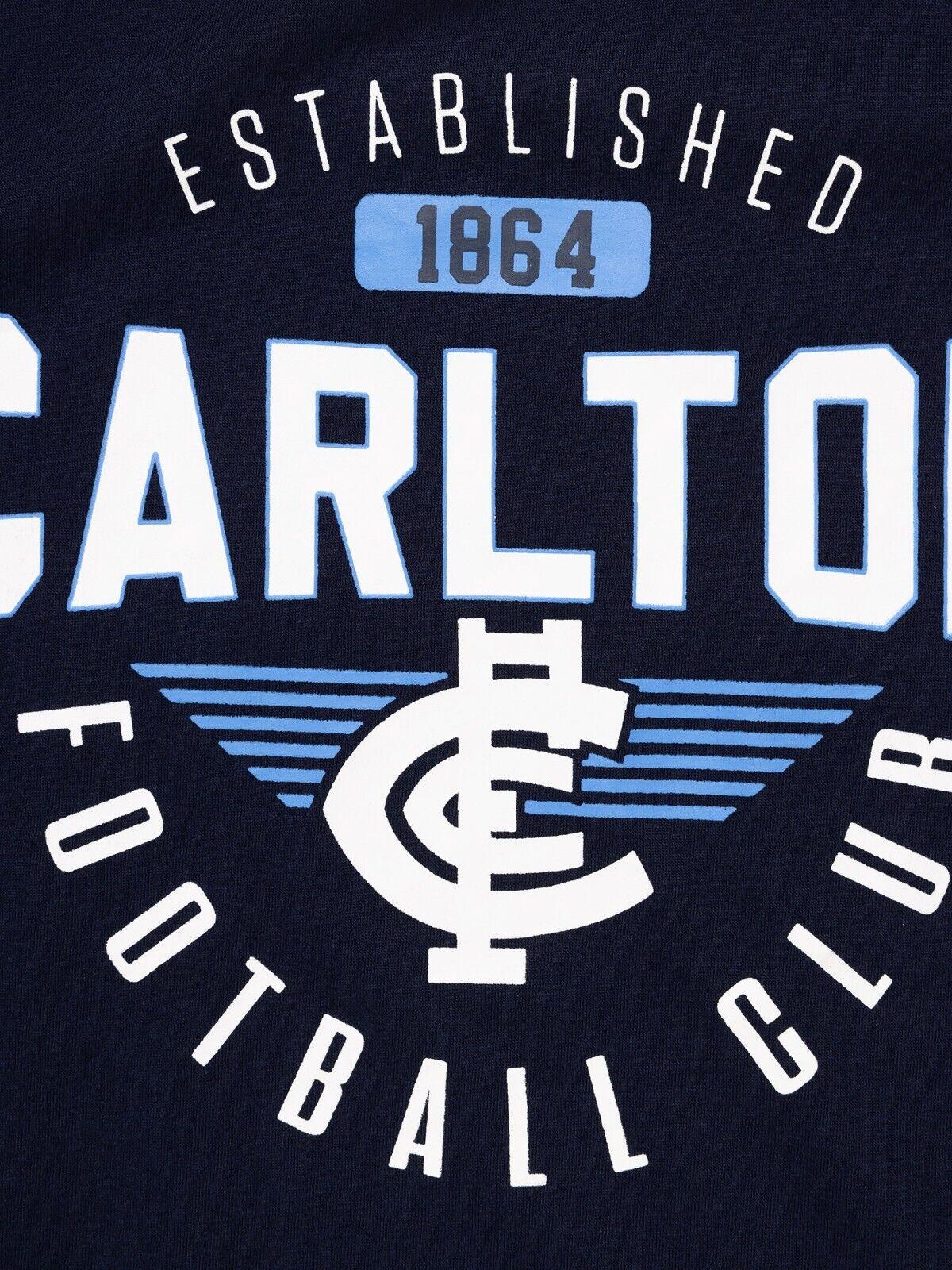 AFL Supporter Tee - Carlton Blues - Youth - Kids - T-Shirt - Image 2