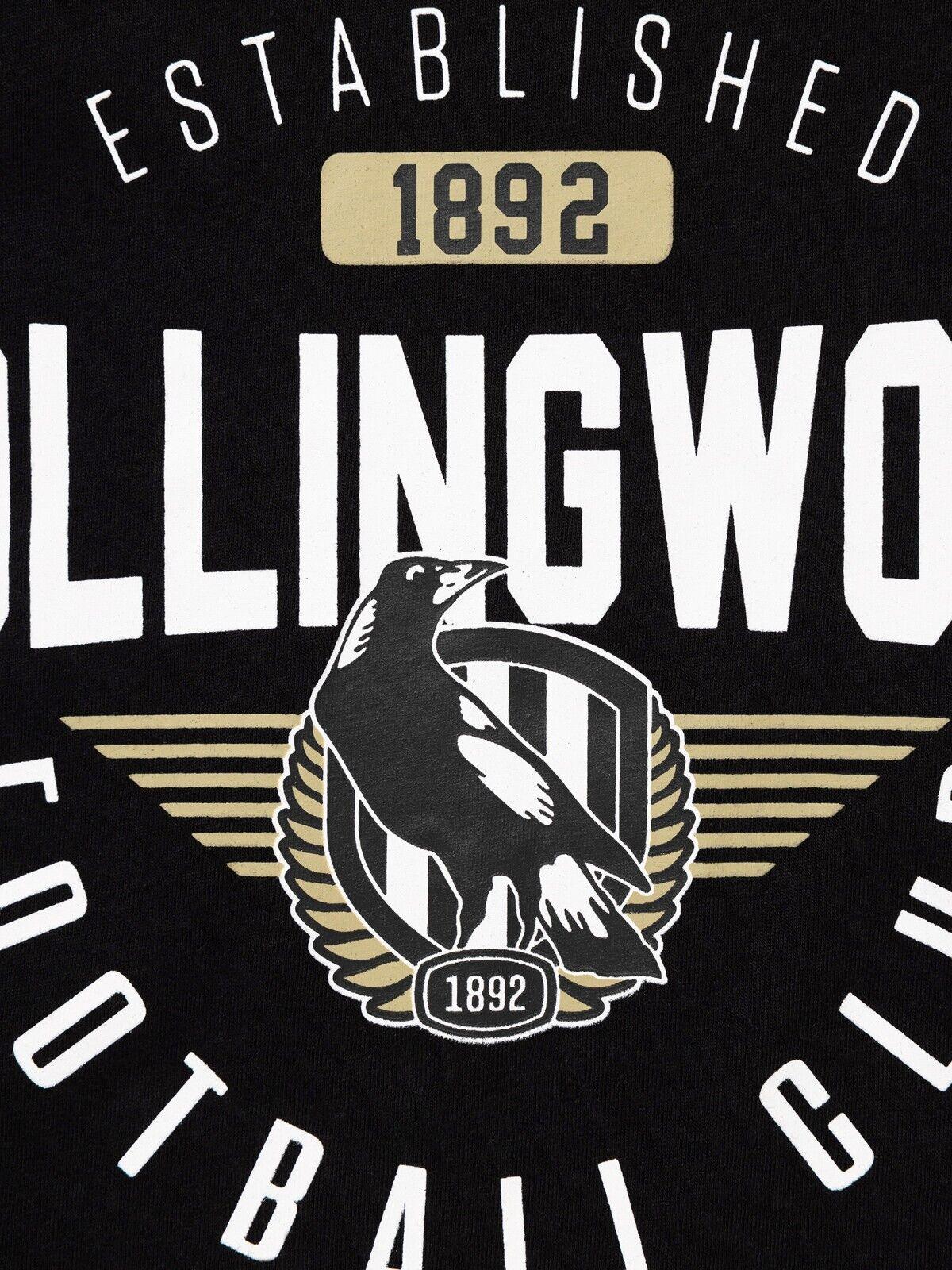 AFL Supporter Tee - Collingwood Magpies - Youth - Kids - T-Shirt - Image 2