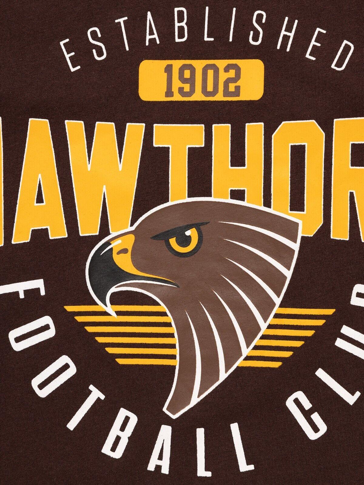 AFL Supporter Tee - Hawthorn Hawks - Youth - Kids - T-Shirt - Image 2