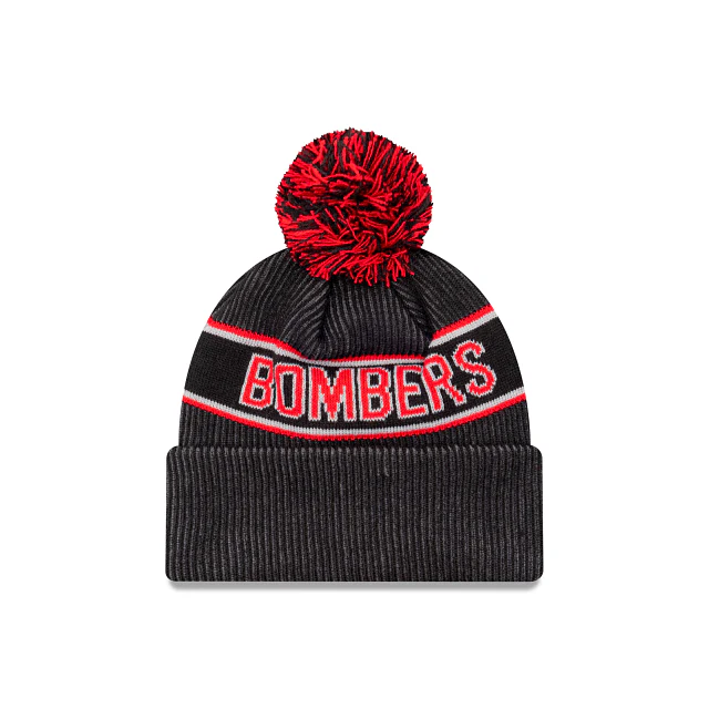 AFL Team Colours Beanie - Essendon Bombers - Adult - Unisex - Hat - Image 2
