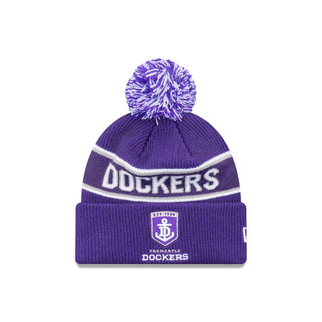 AFL Team Colours Beanie - Fremantle Dockers - Adult - Unisex - Hat