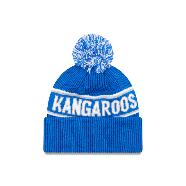 AFL Team Colours Beanie - North Melbourne Kangaroos - Adult - Unisex - Hat - Image 2