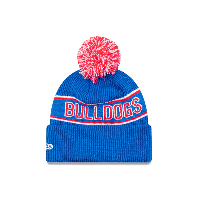 AFL Team Colours Beanie - Western Bulldogs - Adult - Unisex - Hat - Image 2
