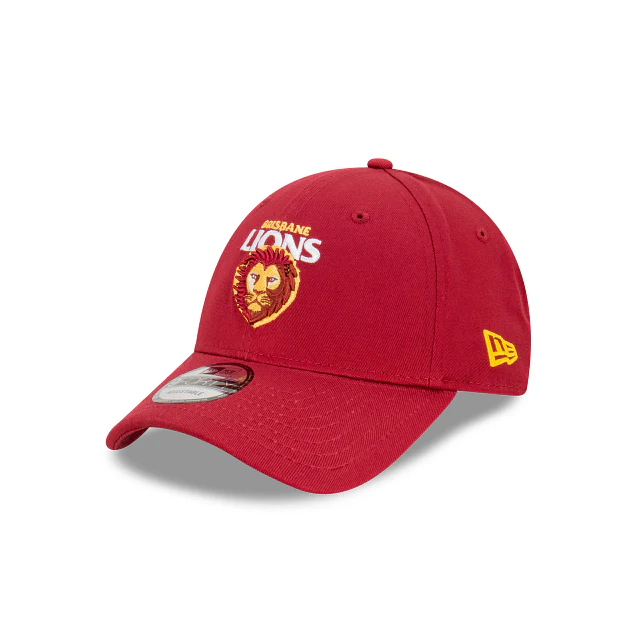 AFL Team Colours Cap - Brisbane Lions - Adult - Unisex - 9FORTY - Hat - Image 2