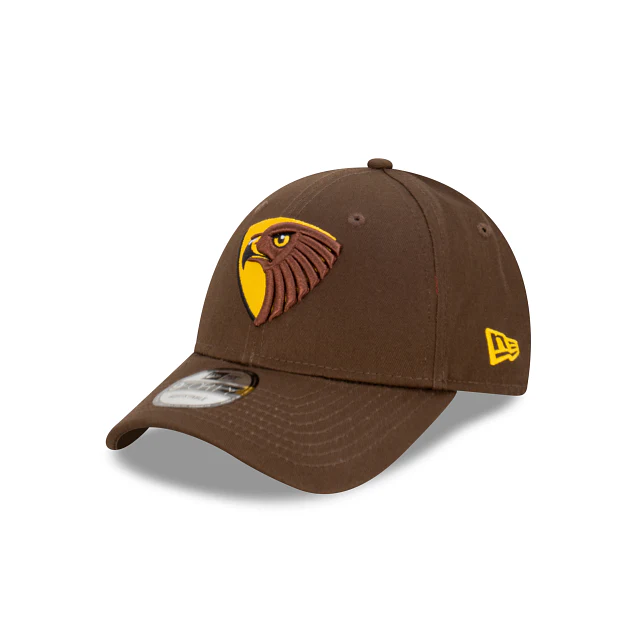 AFL Team Colours Cap - Hawthorn Hawks - Adult - Unisex - 9FORTY - Hat - Image 2