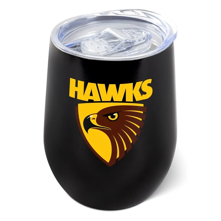 AFL Travel Tumbler - Hawthorn Hawks - Stainless Steel - 400ml