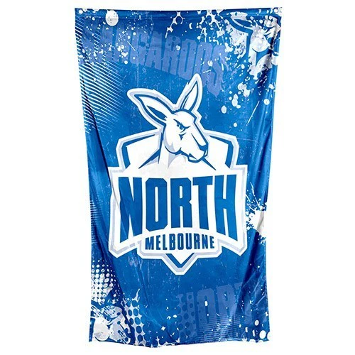 AFL Wall Flag Cape - North Melbourne Kangaroos - 150cm x 90cm - Steel Eyelets - Image 2