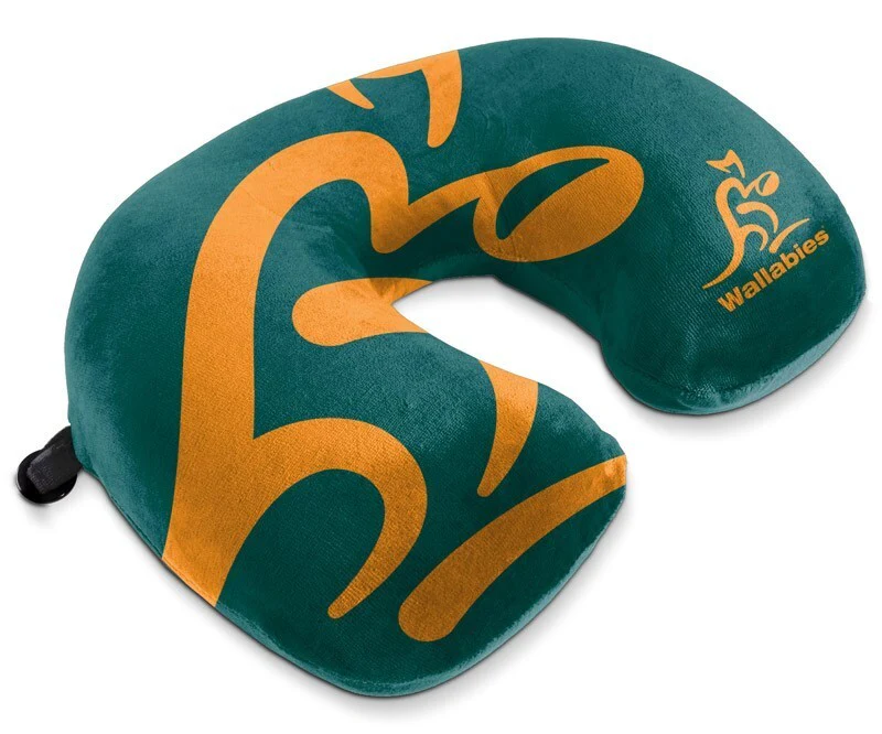 ARU Travel Pillow - Wallabies - U Shaped - Neck Cushion