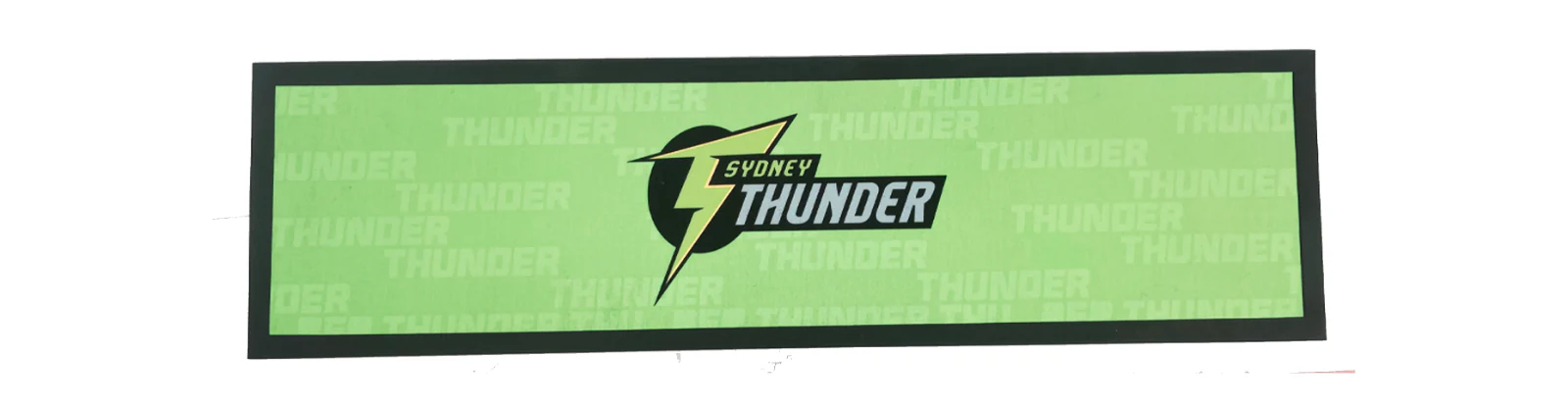 BBL Bar Runner - Sydney Thunder - Big Bash League - Bar Mat - Rubber Backed - Image 2