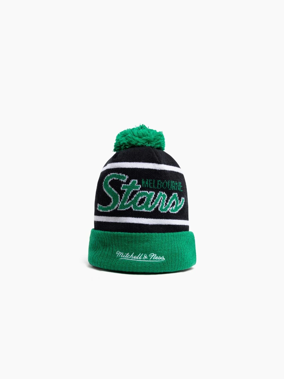 BBL Pom Pom Knit Beanie - Melbourne Stars - Adult - OSFM - Image 4