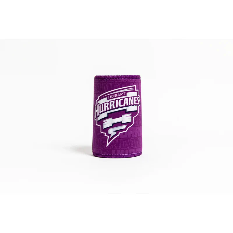 BBL Stubby Cooler  Hobart Hurricanes  Can Cooler  Drink  Rubber Base