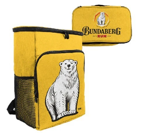 Bundaberg Rum Cooler Backpack - Bundy Rum - Zipped Pockets - Image 2