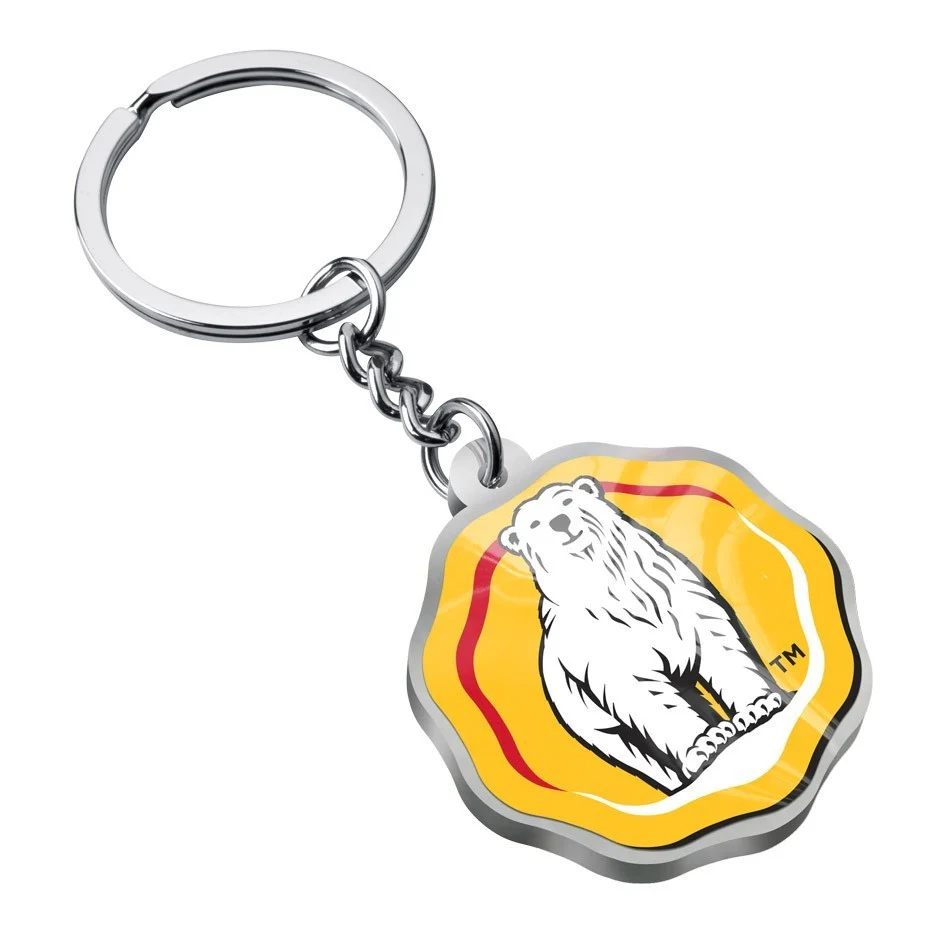 Bundaberg Rum Rosette Key Ring - Bundy Rum - Keyring - Metal - Image 2