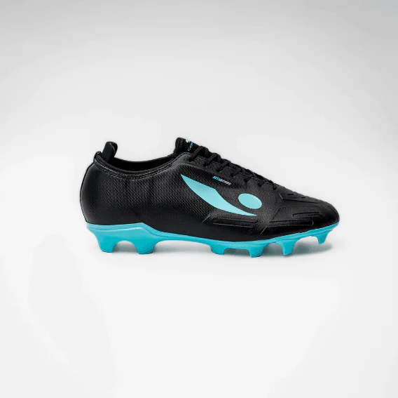 CONCAVE Halo v2 FG Football Boot - Black/Cyan - Mens - Adult - Image 2