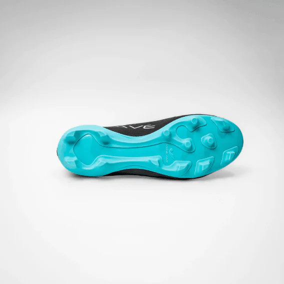 CONCAVE Halo v2 FG Football Boot - Black/Cyan - Mens - Adult - Image 6