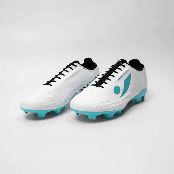 CONCAVE Halo v2 FG Football Boot - White/Cyan/Black - Mens - Adult - Image 4