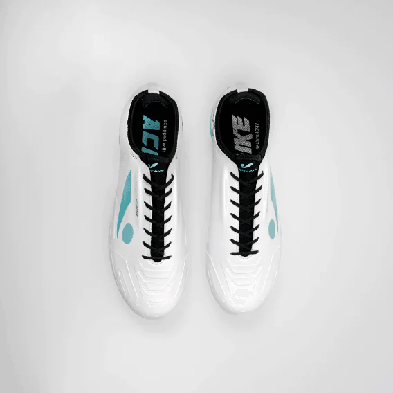 CONCAVE Halo v2 FG Football Boot - White/Cyan/Black - Mens - Adult - Image 5