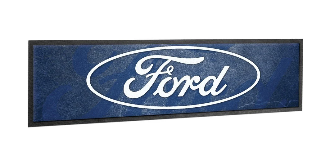 FORD Bar Runner - Logo - Rubber backed - Man Cave - Image 2