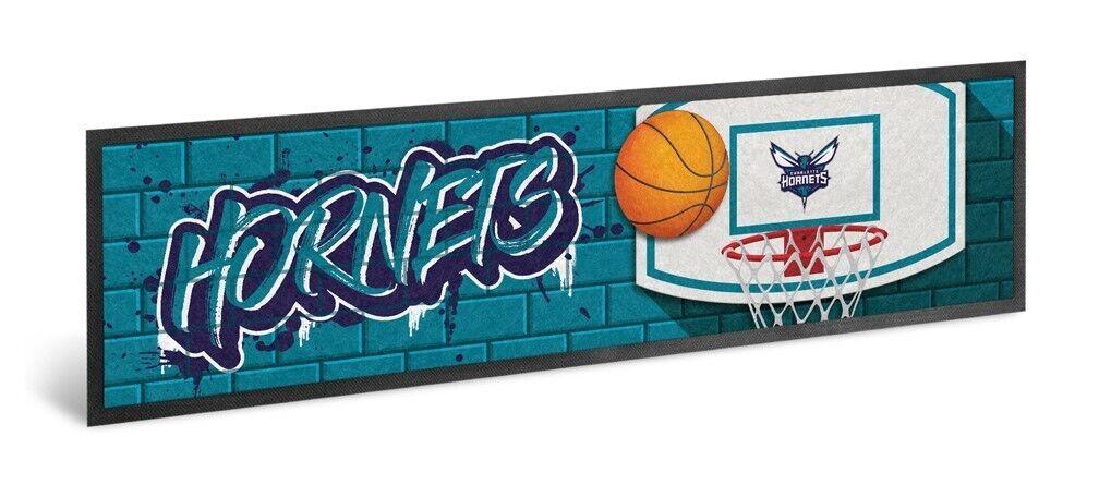 NBA Bar Runner - Charlotte Hornets - Bar Mat - Image 2