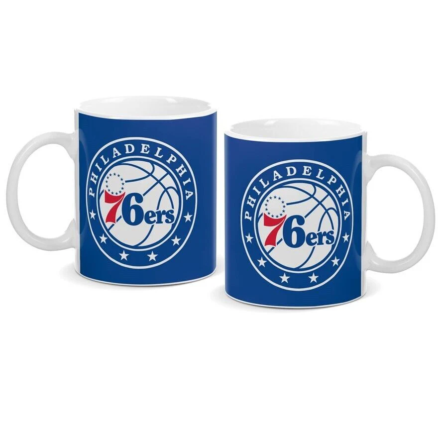NBA Coffee Mug - Philadelphia 76ers - Drinking Cup - Gift Box - Image 2