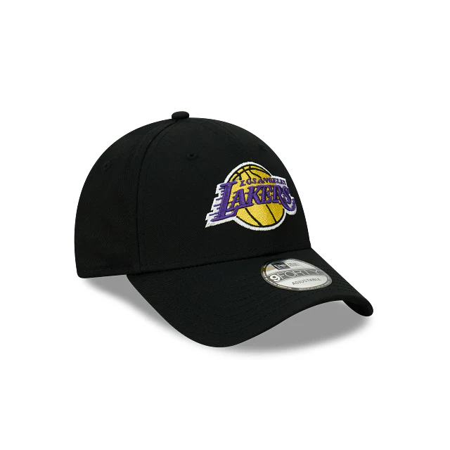 NBA Essentials Black Cap - Los Angeles Lakers - Adult - Unisex - 9FORTY - Hat - Image 3