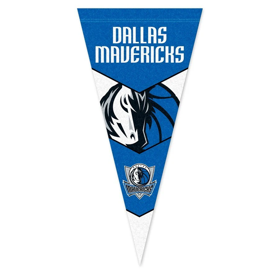 NBA Pennant Flag - Dallas Mavericks - Felt - Single