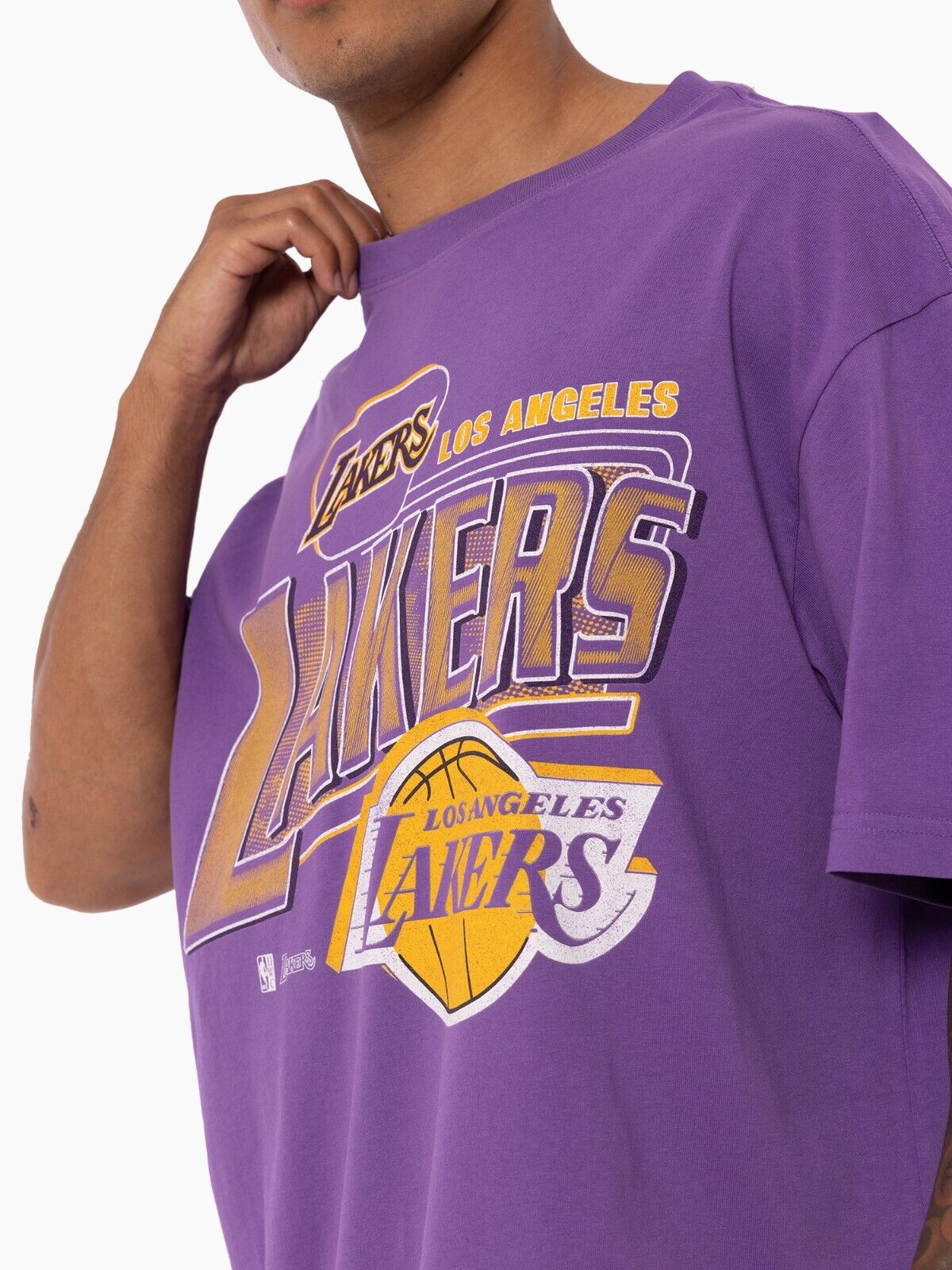 NBA Shear Tee - Los Angeles Lakers - Shirt - T-Shirt - Mens - Adult - Image 4