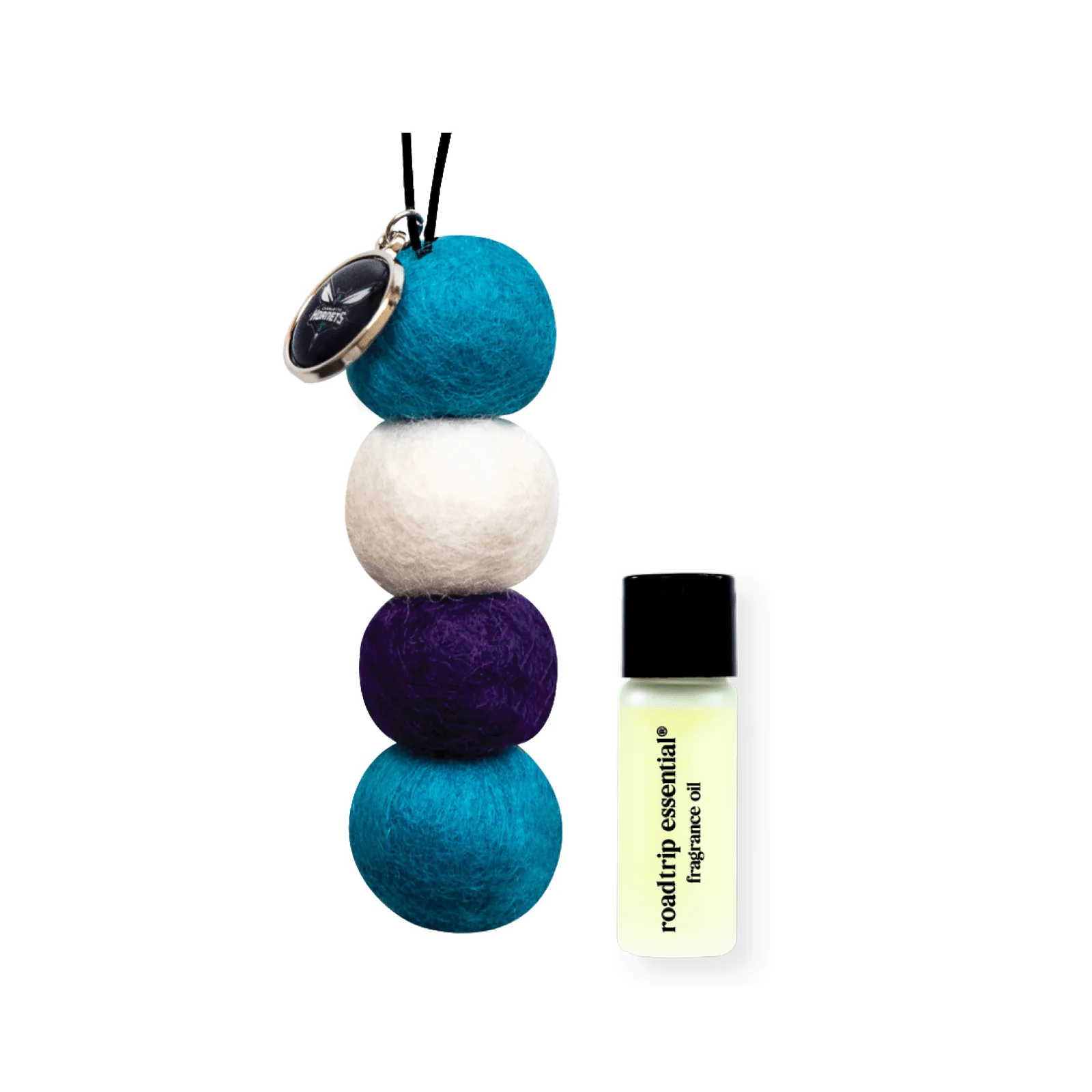 NBA Smelly Balls Set - Charlotte Hornets - Re-useable Car Air Freshener - Image 3