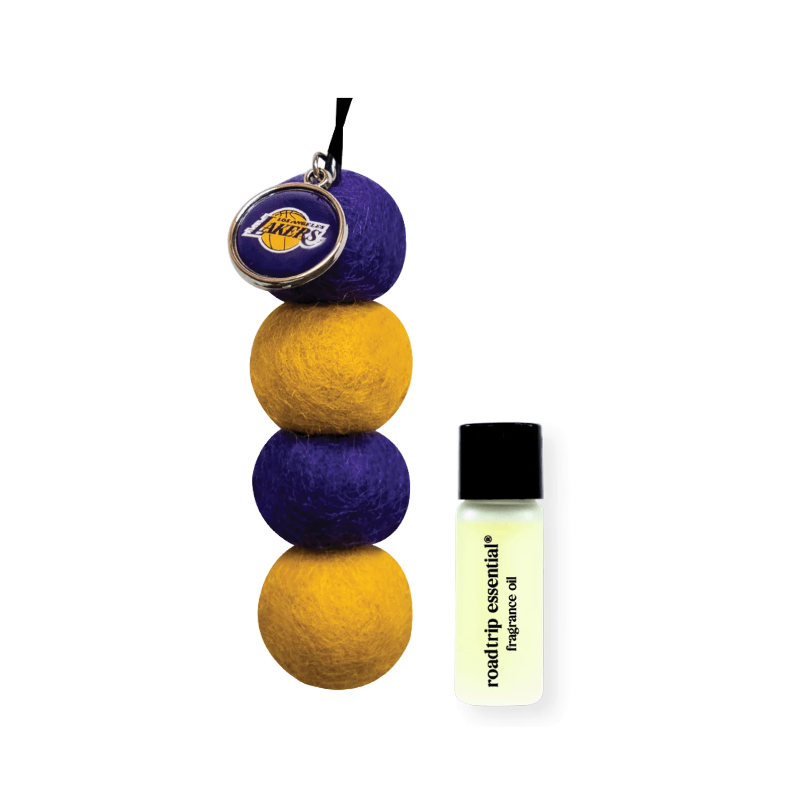NBA Smelly Balls Set - Los Angeles Lakers - Re-useable Car Air Freshener - Image 3