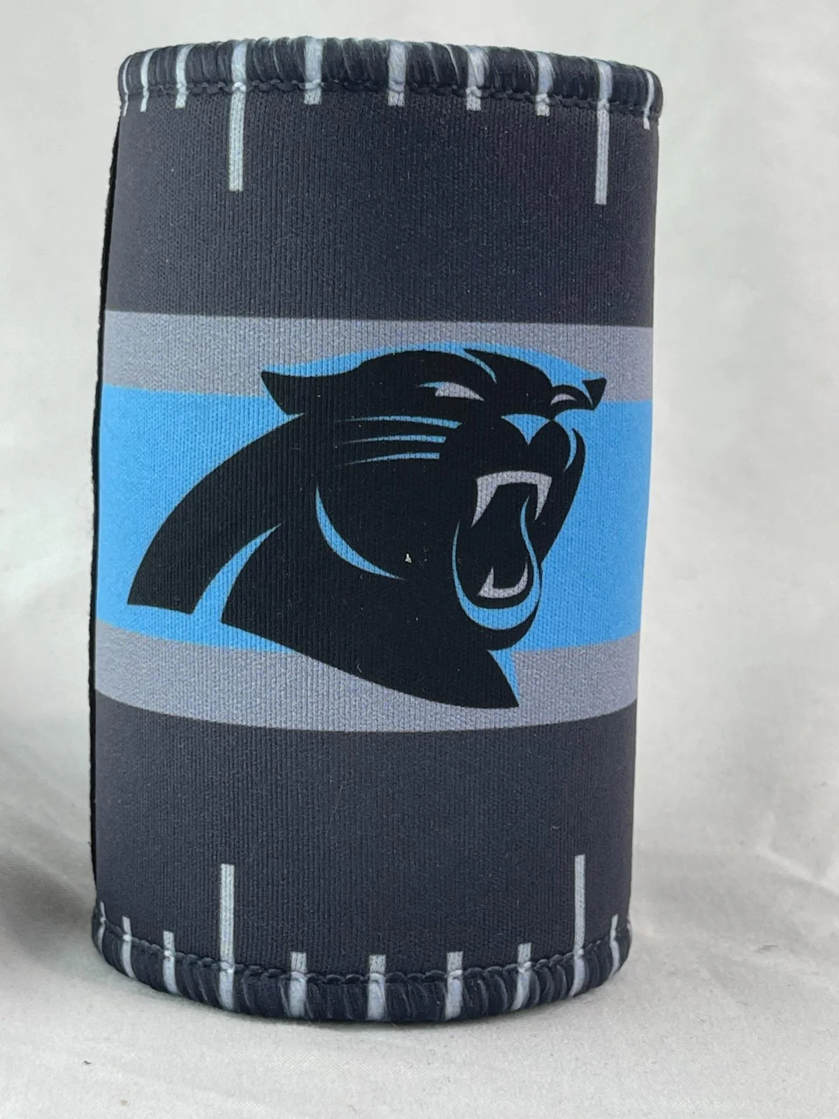 NFL Stubby Cooler - Carolina Panthers - Can Cooler - Drink - Rubber Base