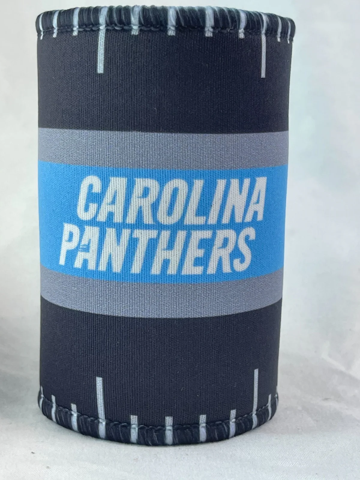 NFL Stubby Cooler - Carolina Panthers - Can Cooler - Drink - Rubber Base - Image 2
